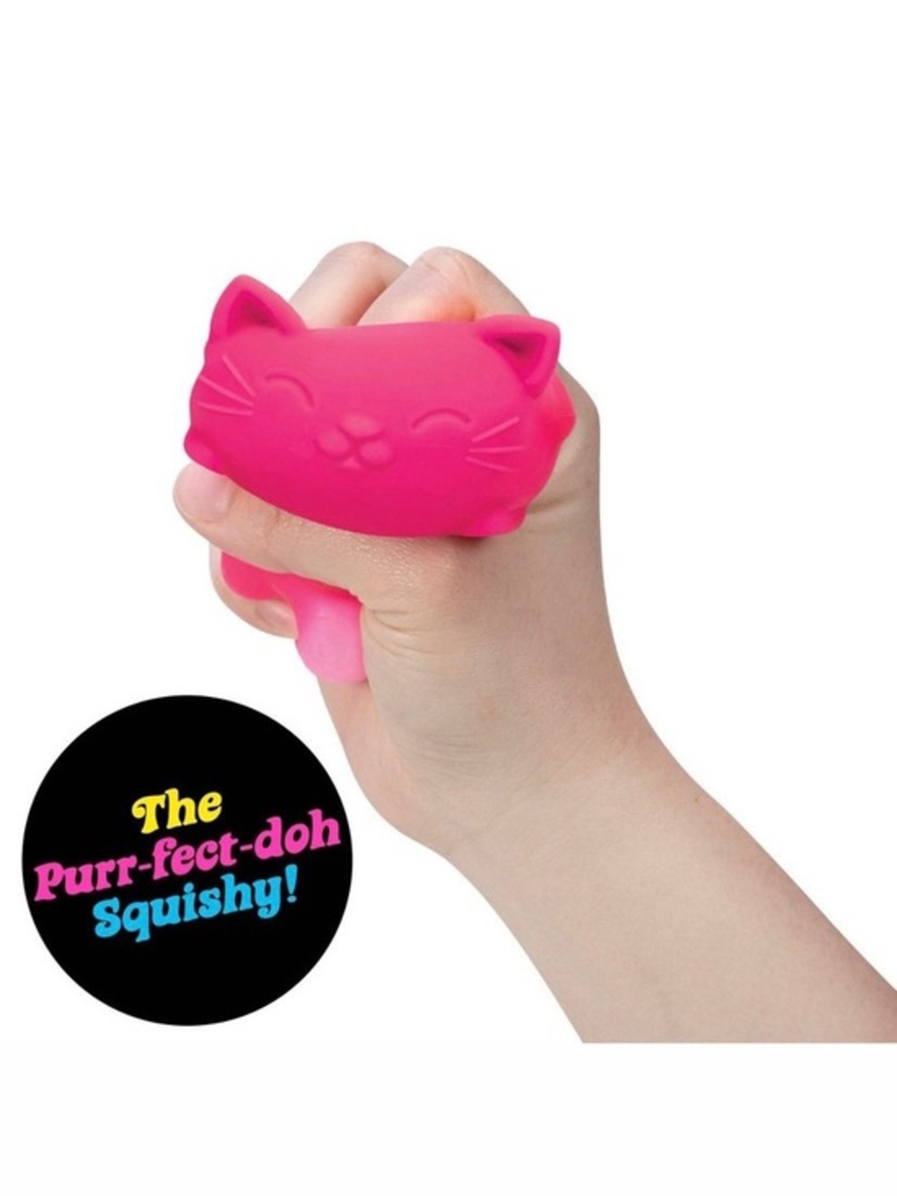 NIB. NeeDoh Cool Cats -Pink